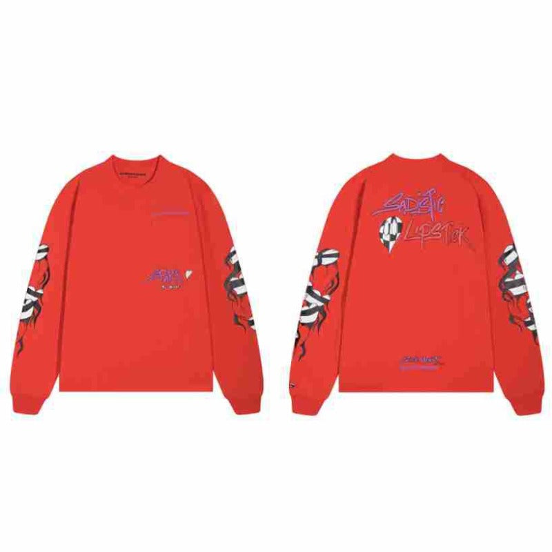 Chh Chrome Heart Long Sleeve Shirt Unisex Fashion Loose Long Sleeve Shirt