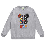 Bathing ape Crew neck sweatshirt