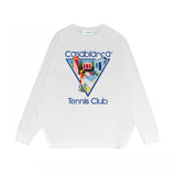 Casablanca Long sleeve T-shirt Printed loose T-shirt