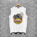 Amiri tank top cartoon starfish printing