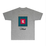 Rhude T Shirts Printed Trendy Pure Cotton