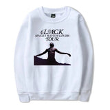 Men's and women's printed alphabet sweater