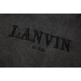 Gallery Dept Hoodie Embroidery Letter Splash Ink Wash Hooded Sweater Cardigan Jacket
