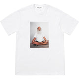 Mens T-shirts 21FW Rick Rubin Tee Meditation Short Sleeve T-Shirt