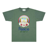Casablanca T Shirts Fashion Print Street