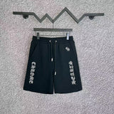 Chrome Heart Shorts Spring/Summer Embroidered Printed Casual Shorts