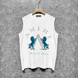Amiri tank top horse print