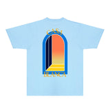 Casablanca T Shirts Fashion Print Street