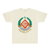 Casablanca T Shirts Fashion Print Street