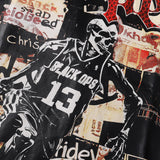 Godspeed T Shirts Basketball No. 13 Athlete Printed Cotton Crew Neck Short Sleeve Men and Women