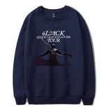 Men's and women's printed alphabet sweater