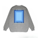 Casablanca Long sleeve T-shirt Portal Printed Cotton Crew Neck