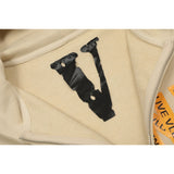 Vlone Hoodie Autumn/Winter Cardigan Hooded Sweater