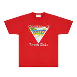 Casablanca T Shirts Fashion Print Street