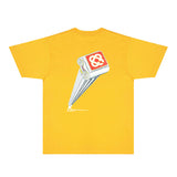 Casablanca T Shirts Fashion Print Street