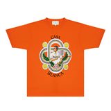 Casablanca T Shirts Fashion Print Street