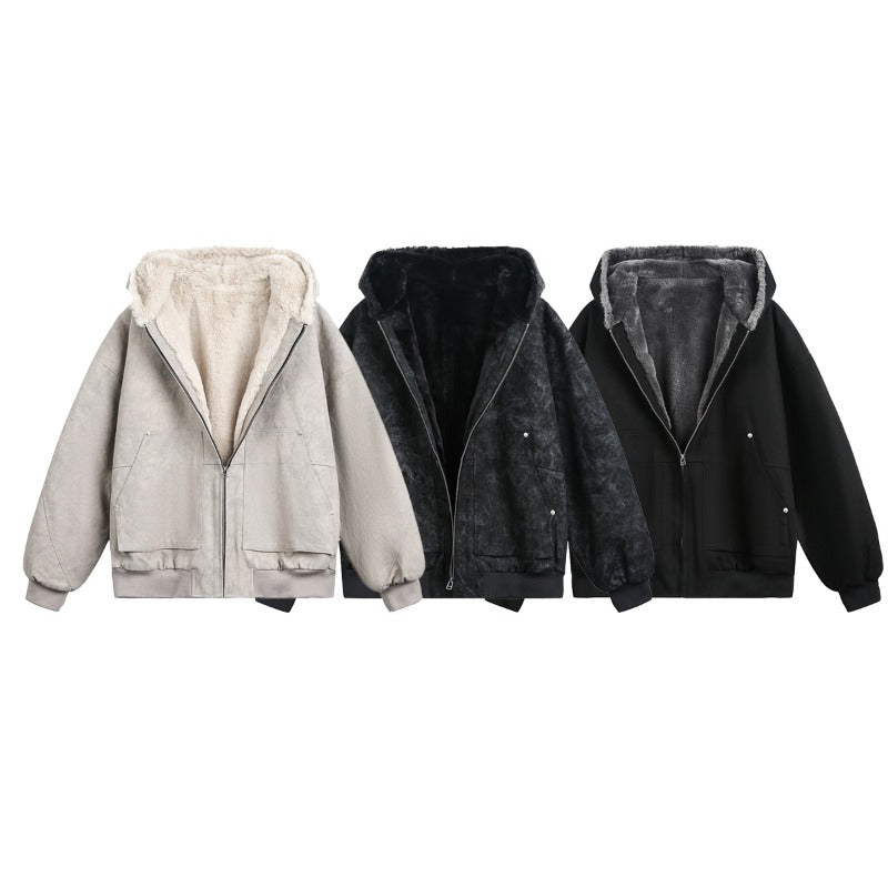Unisex Down Jacket Winter Padded Cotton Jacket