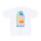 Casablanca T Shirts Fashion Print Street