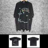 Amiri washed t-shirt hummingbird short sleeve