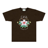 Casablanca T Shirts Fashion Print Street