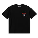 Godspeed T Shirts Astronaut Moon Landing Print Cotton Casual Short Sleeve Men and Women