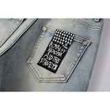 KSUBI Jeans Men's Straight High Street Pants