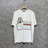 Amiri t shirts top hat magician printing short sleeve