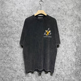 Amiri washed t-shirt hollywood eagle short sleeve