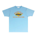 Rhude T Shirts Printed Trendy Pure Cotton