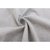Fog Essentials T Shirts Spring Summer FOG Double Line Flocking Letter Crew Neck Short Sleeves
