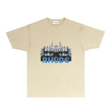 Rhude T Shirts Printed Trendy Pure Cotton
