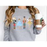 Nutcracker Christmas Sweatshirt Sugar Plum Fairy Pullover