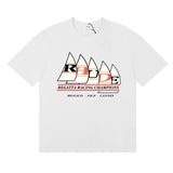 Rhude T Shirts Regatta Champions Short Sleeves