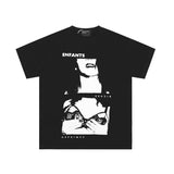 ERD T Shirts Printed Pure Cotton Loose Short Sleeve T-shirt
