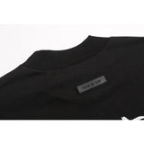 Fog Essentials T Shirts Letter Pattern Crew Neck Short Sleeves