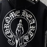 Chh Chrome Hearts Hoodie autumn and winter horseshoe LOGO hooded sweater