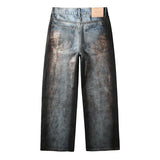 Purple Brand Jeans Rhinestones #102