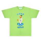 Casablanca T Shirts Fashion Print Street