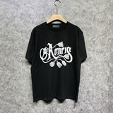 Amiri t shirts morning glory printing short sleeve