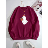 Ghost Christmas gift Sweatshirt fashion harajuku set style