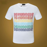 Dsq2 T Shirt Casual Sports Printed Short Sleeve Summer Men