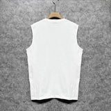 Amiri tank top gold lion print