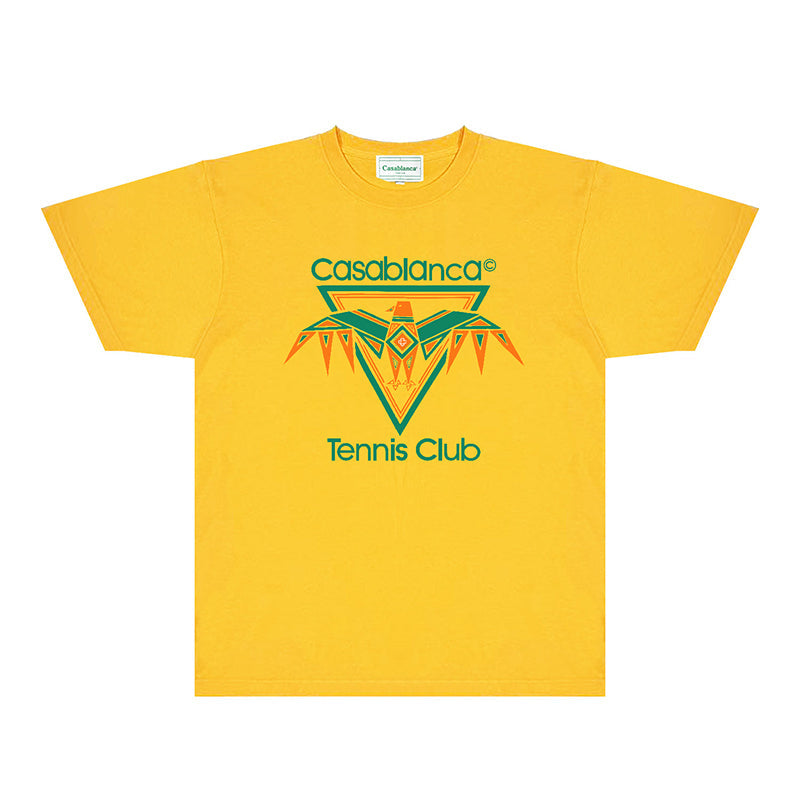 Casablanca T Shirts Fashion Print Street