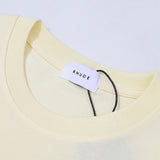Rhude T Shirts Coconut Crown Printing Cotton Casual Short Sleeve Men and Women