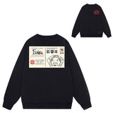 Evisu Sweatshirts Loose Casual Unisex Sweatshirts
