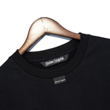 Palm Angels T Shirts Letter Short Sleeve T-shirt Men and Women Loose Half Sleeve