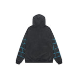 Valeforever Vale Hoodie Spider Web Print Cardigan