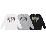 Bathing ape Crew neck sweatshirt