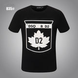 Dsq2 T Shirt Casual Sports Printed Short Sleeve Summer Men