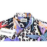 GUILTYPARTIES TIGER Shirts 21AW SKA JACKET Leopard print flower picture long-sleeved shirt